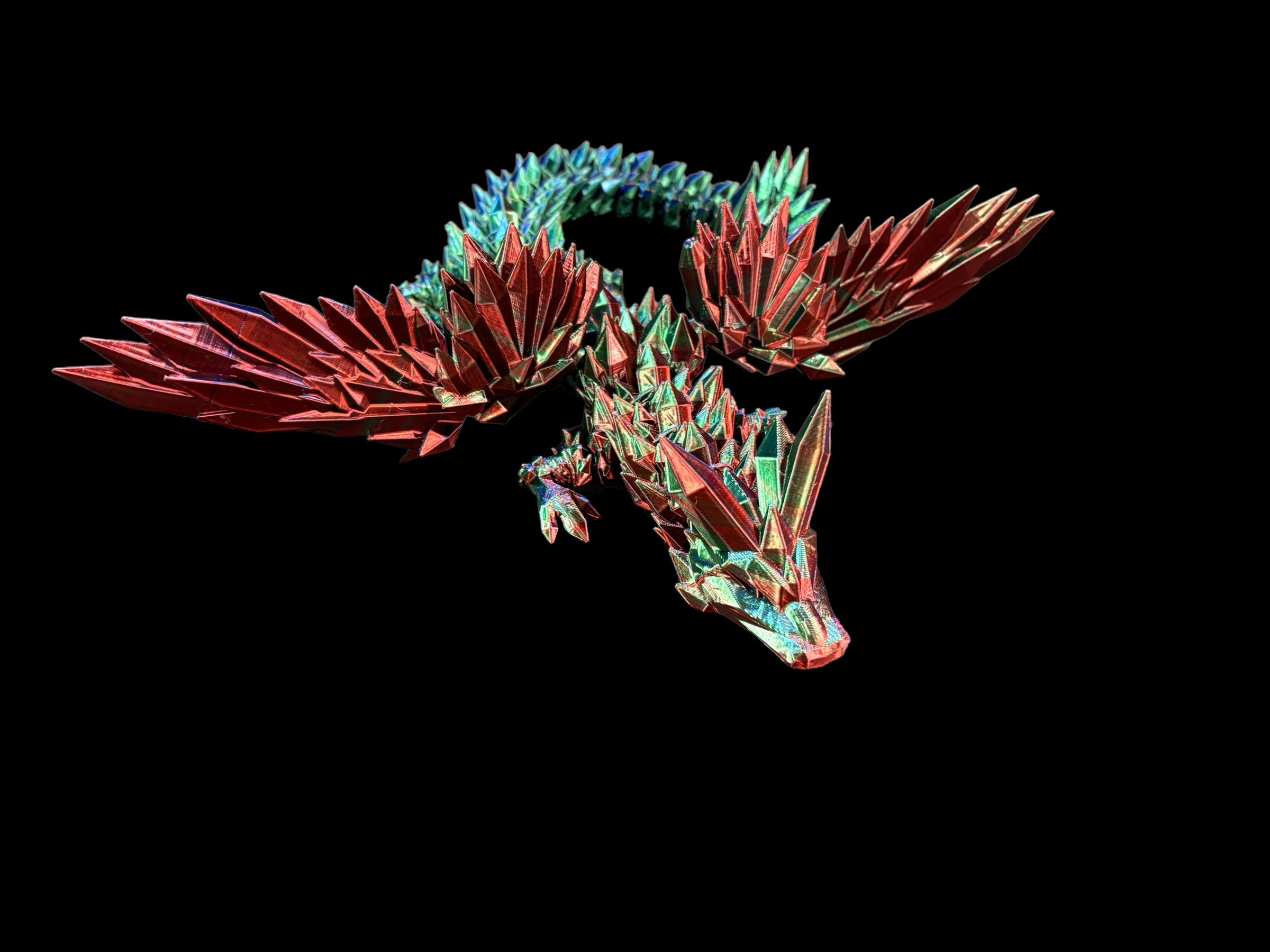 Crystal Winged Dragon!  Large dragon stand sold separately. “ Large stand located under the Dragon tab