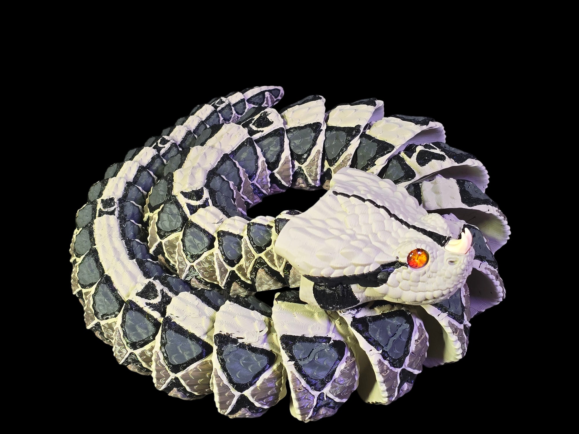 Realistic Gaboon Viper